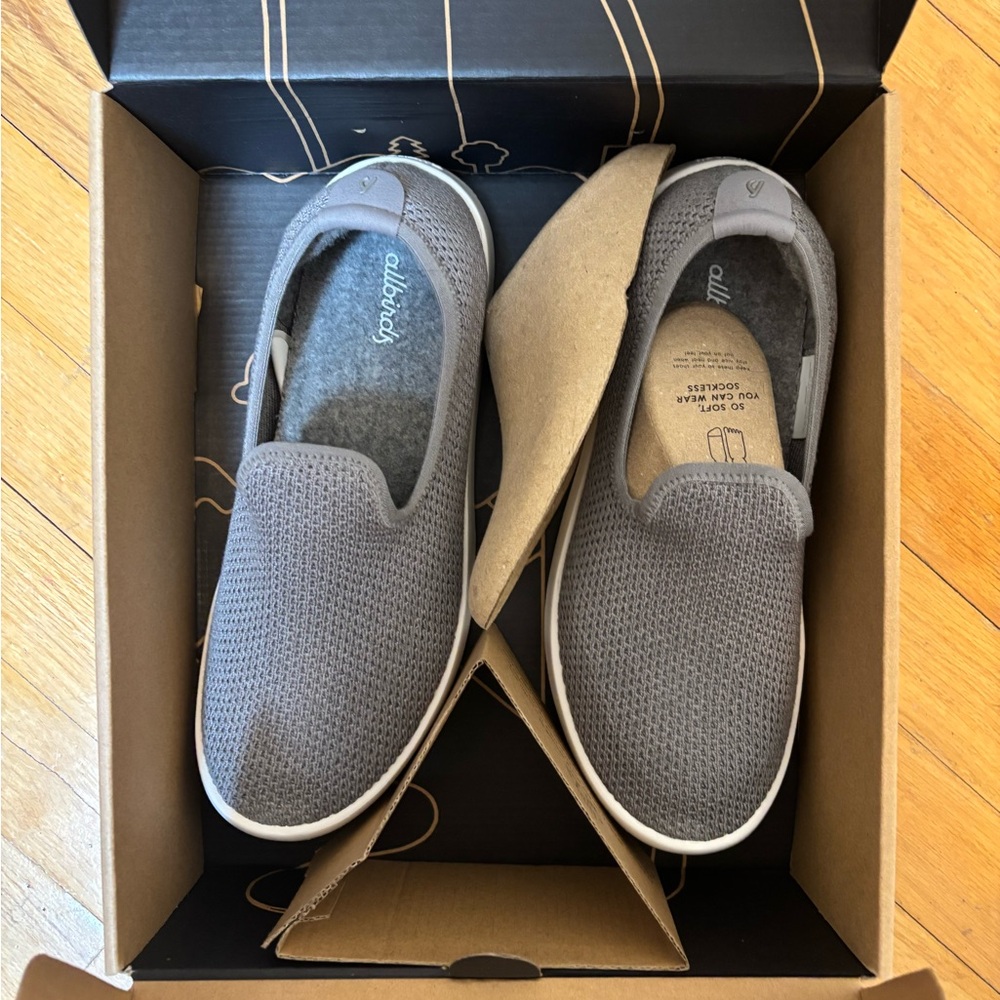 Allbirds Men's Charcoal Slip-On Loafers